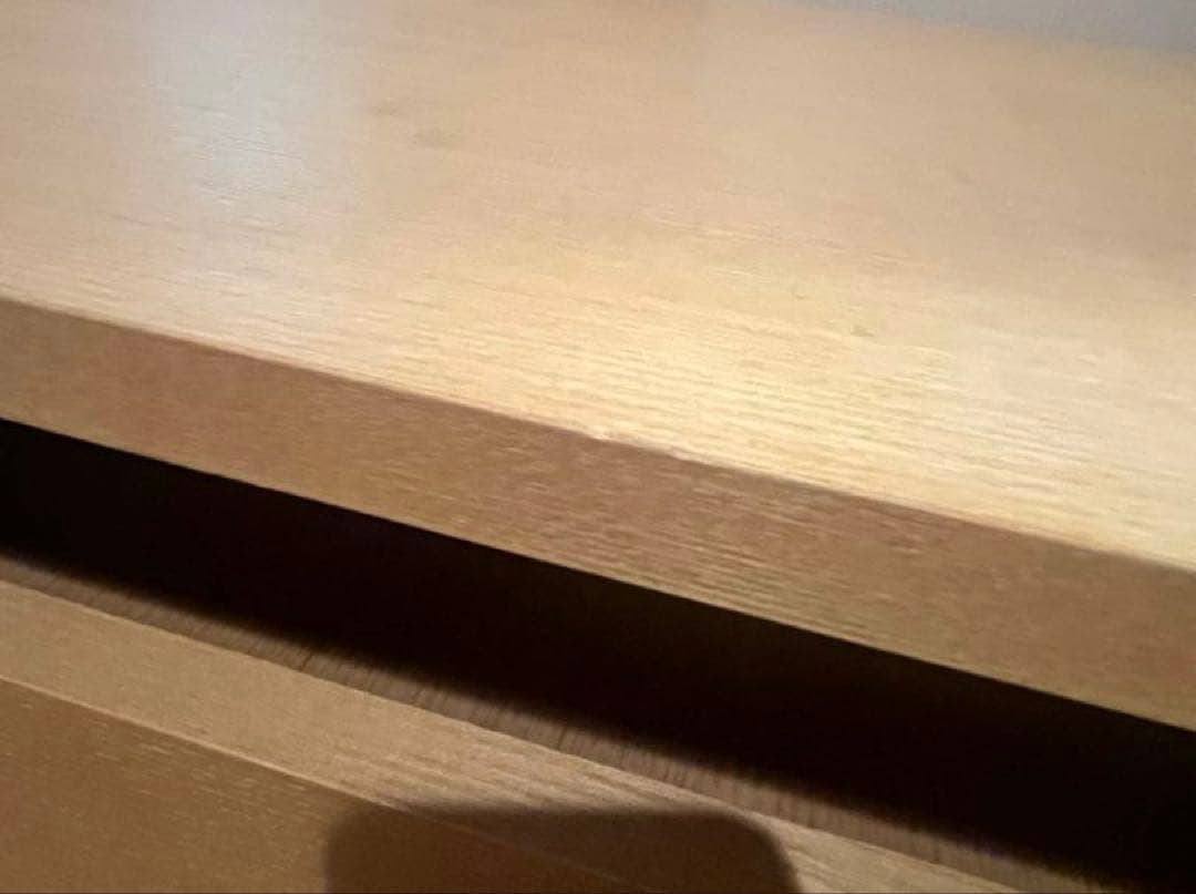 組み合わせて使える木製収納・ロータイプ 引出 2段 奥行４０ｃｍ