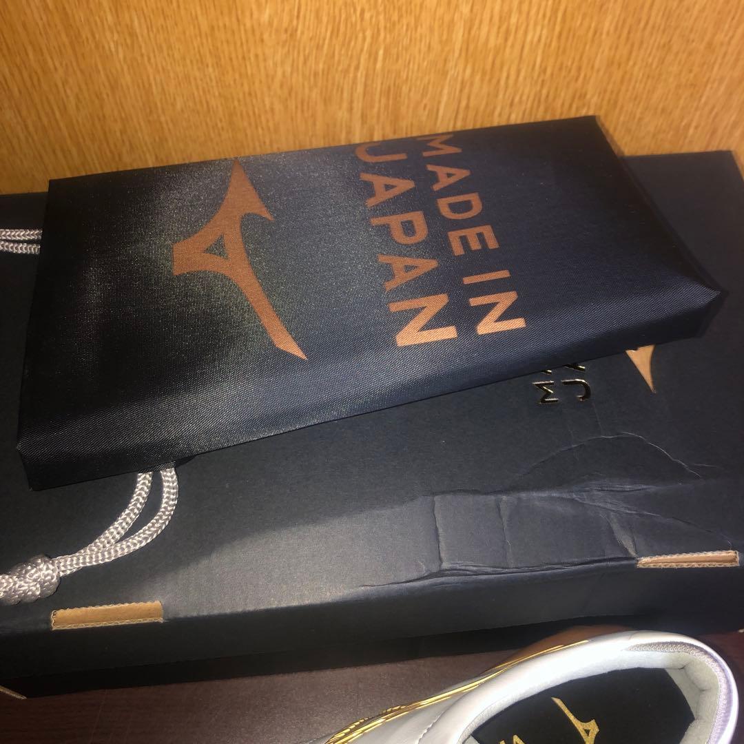 新品 タグ付 モレリアネオ4 ジャパン 24.5cm Bright Gold