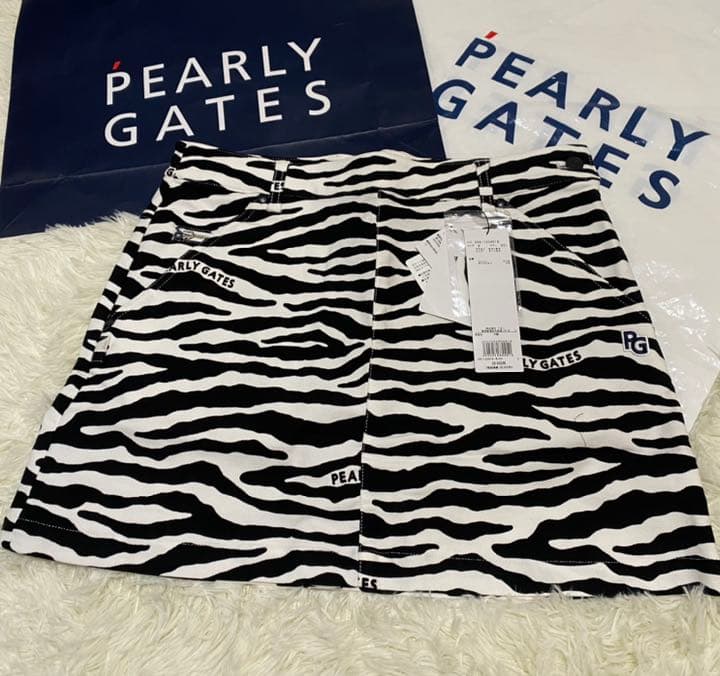 人気完売品パーリーゲイツ Ｃ／Ｐｕハイパワードビーストレッチ ＜ゼブラサイズ2