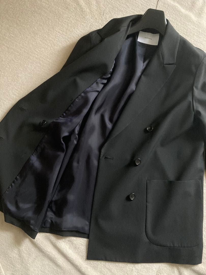 FRAMeWORK 2025フレームワーク　ダブルジャケット　黒　テーラード