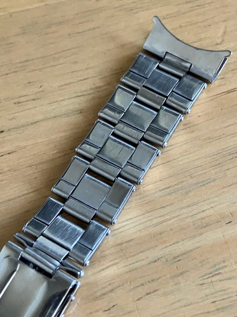 ロレックス純正 C&Iクロムウェル 20mm USA リベットブレス 73年1期