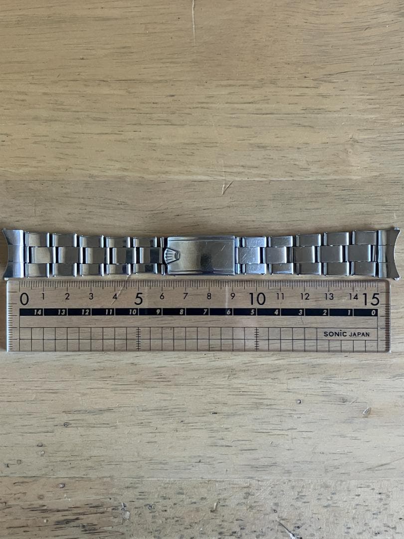 ロレックス純正 C&Iクロムウェル 20mm USA リベットブレス 73年1期