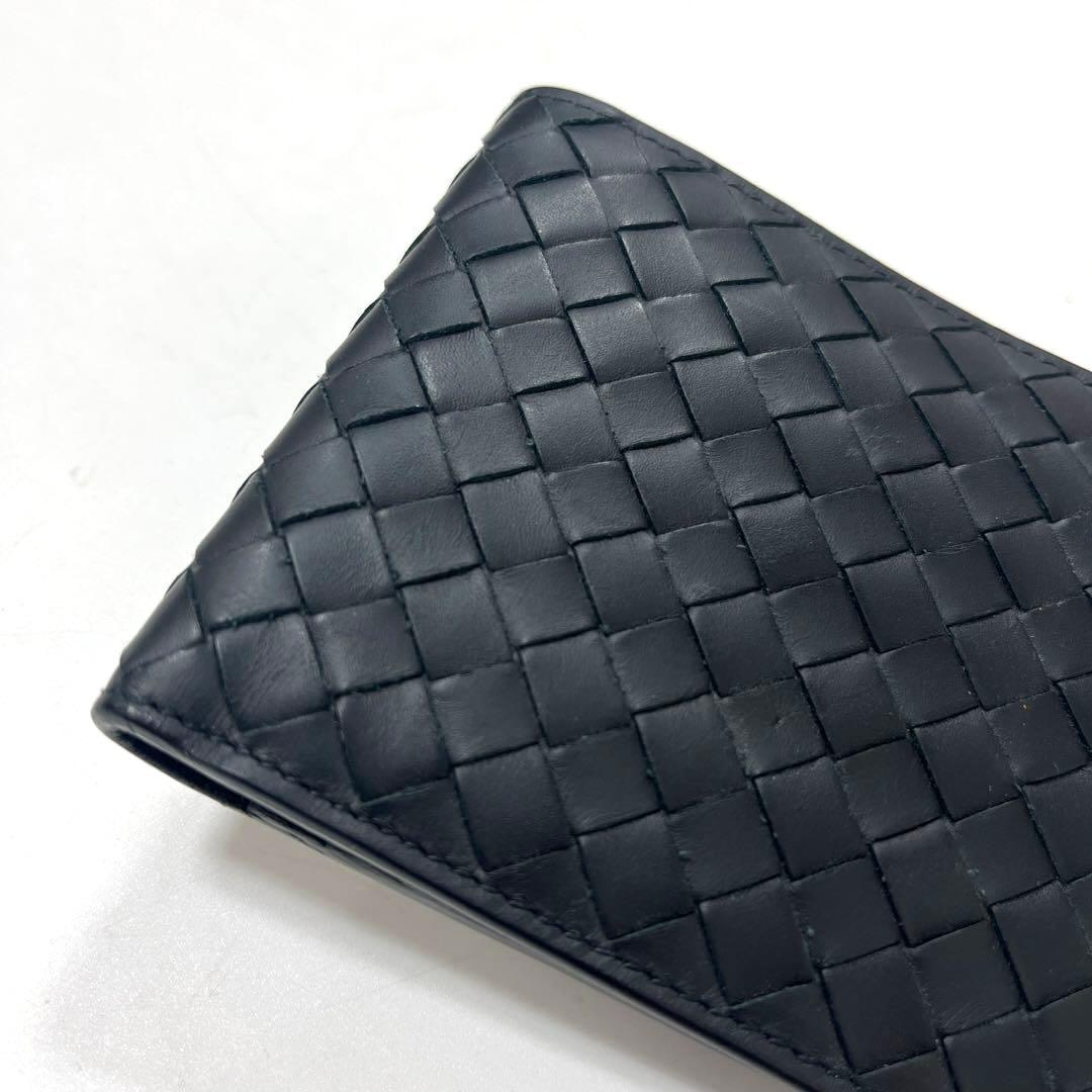 【正規品】ボッテガ・ヴェネタ　イントレチャート　二つ折り財布