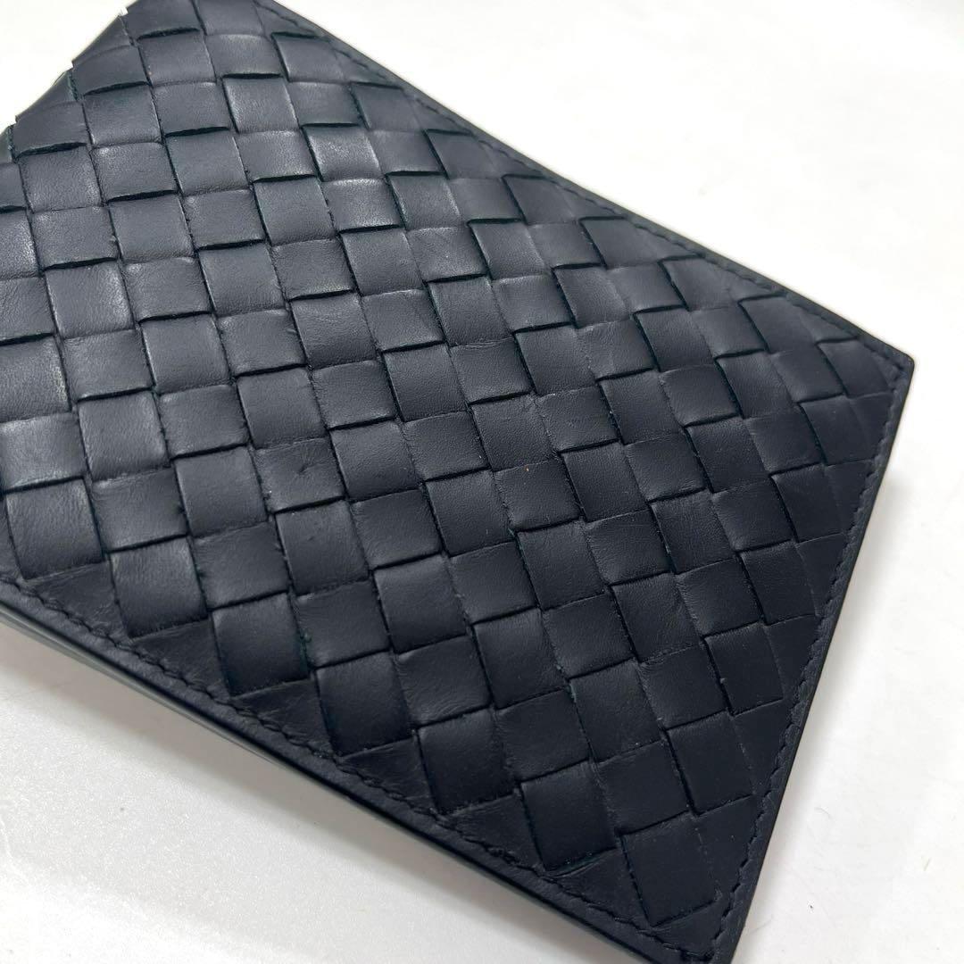 【正規品】ボッテガ・ヴェネタ　イントレチャート　二つ折り財布