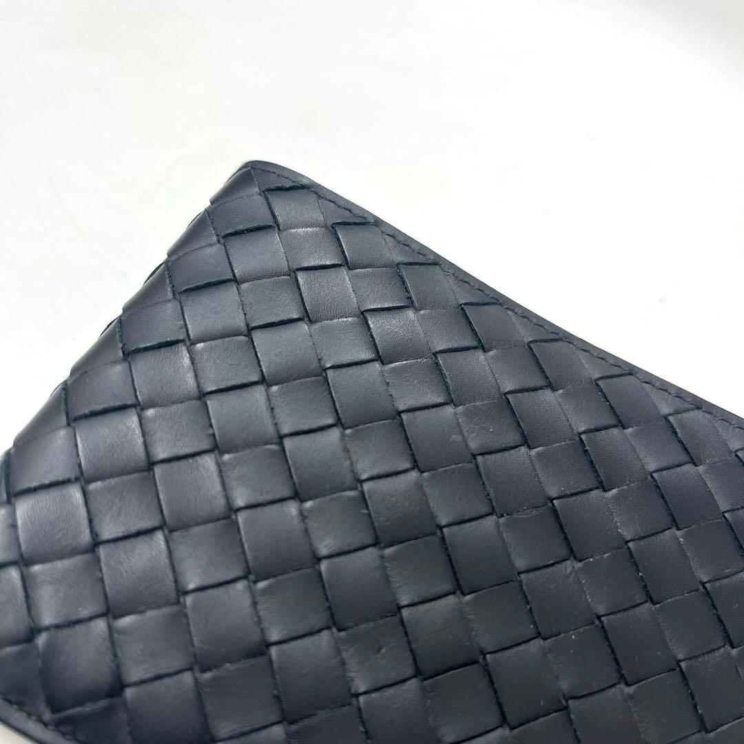 【正規品】ボッテガ・ヴェネタ　イントレチャート　二つ折り財布