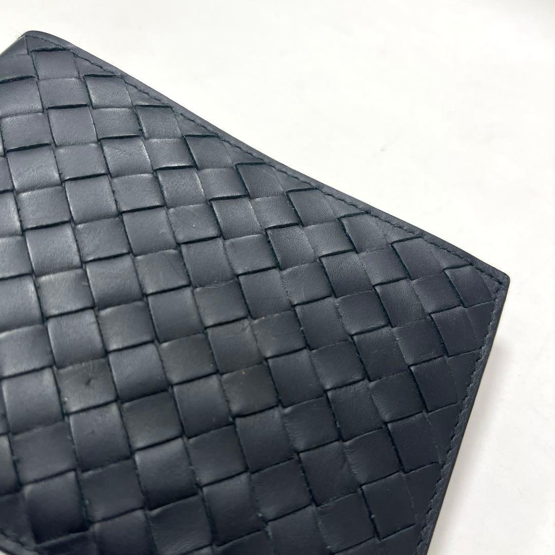 【正規品】ボッテガ・ヴェネタ　イントレチャート　二つ折り財布