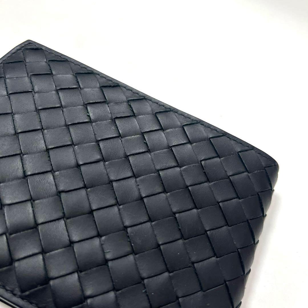 【正規品】ボッテガ・ヴェネタ　イントレチャート　二つ折り財布