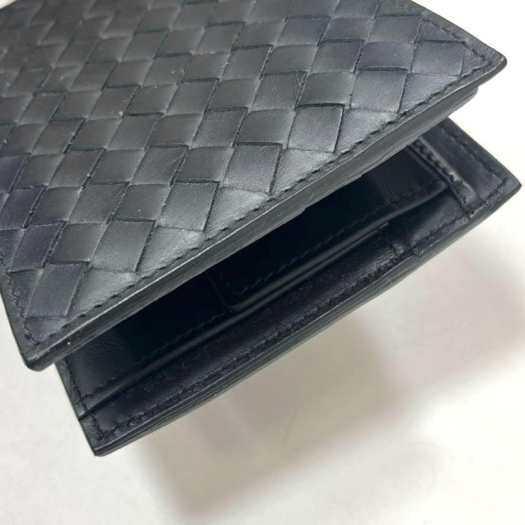 【正規品】ボッテガ・ヴェネタ　イントレチャート　二つ折り財布