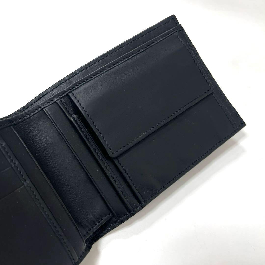 【正規品】ボッテガ・ヴェネタ　イントレチャート　二つ折り財布