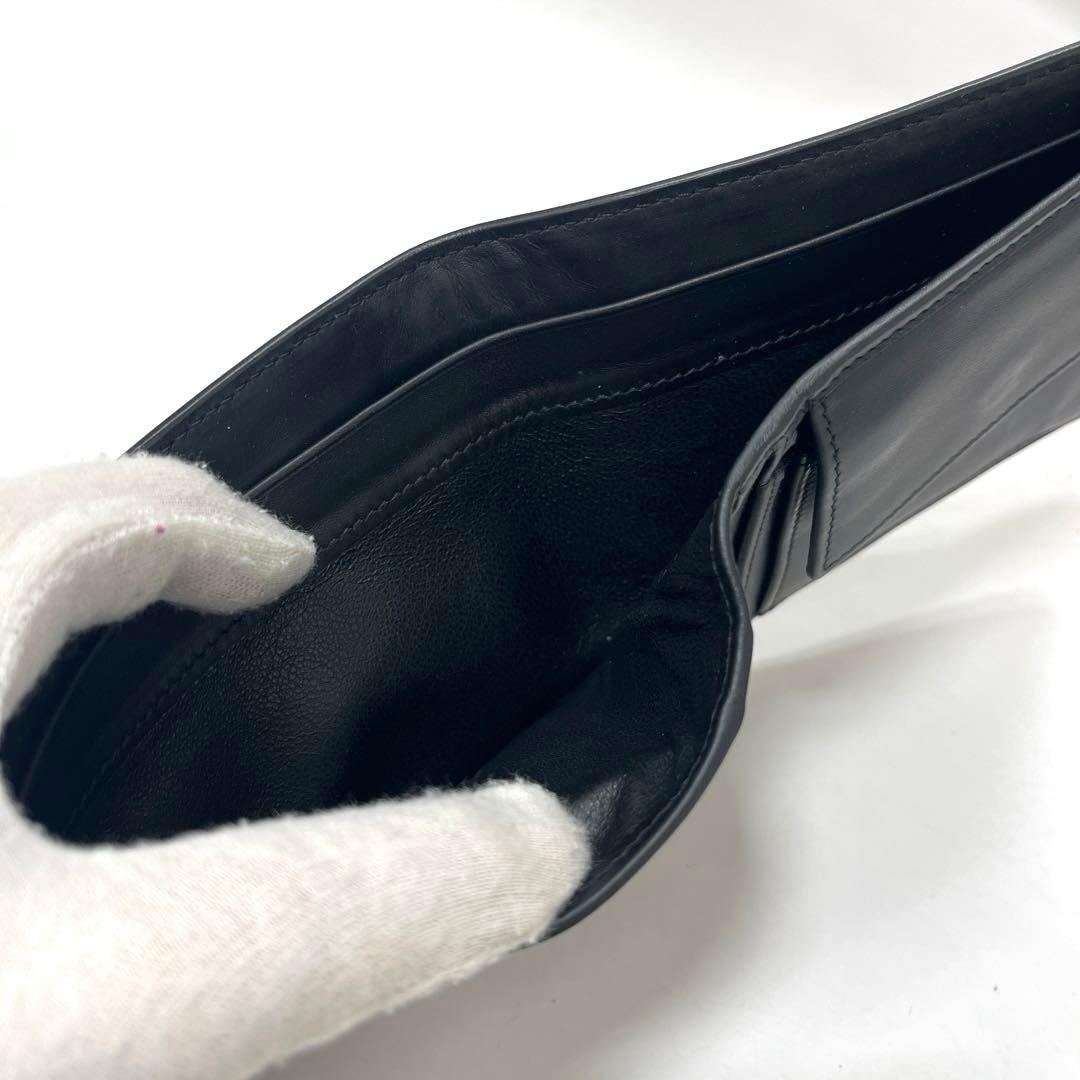 【正規品】ボッテガ・ヴェネタ　イントレチャート　二つ折り財布