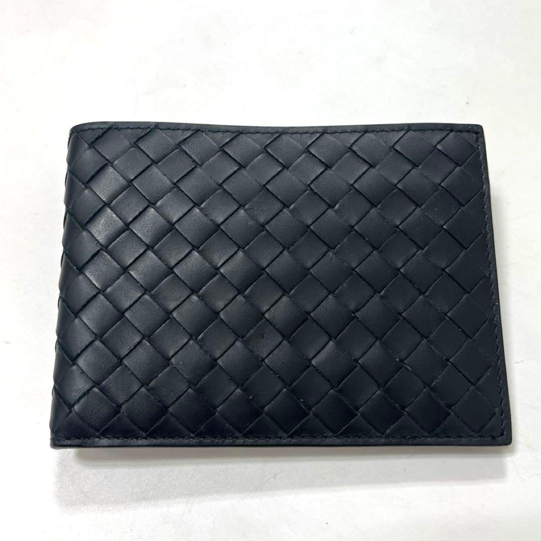 【正規品】ボッテガ・ヴェネタ　イントレチャート　二つ折り財布