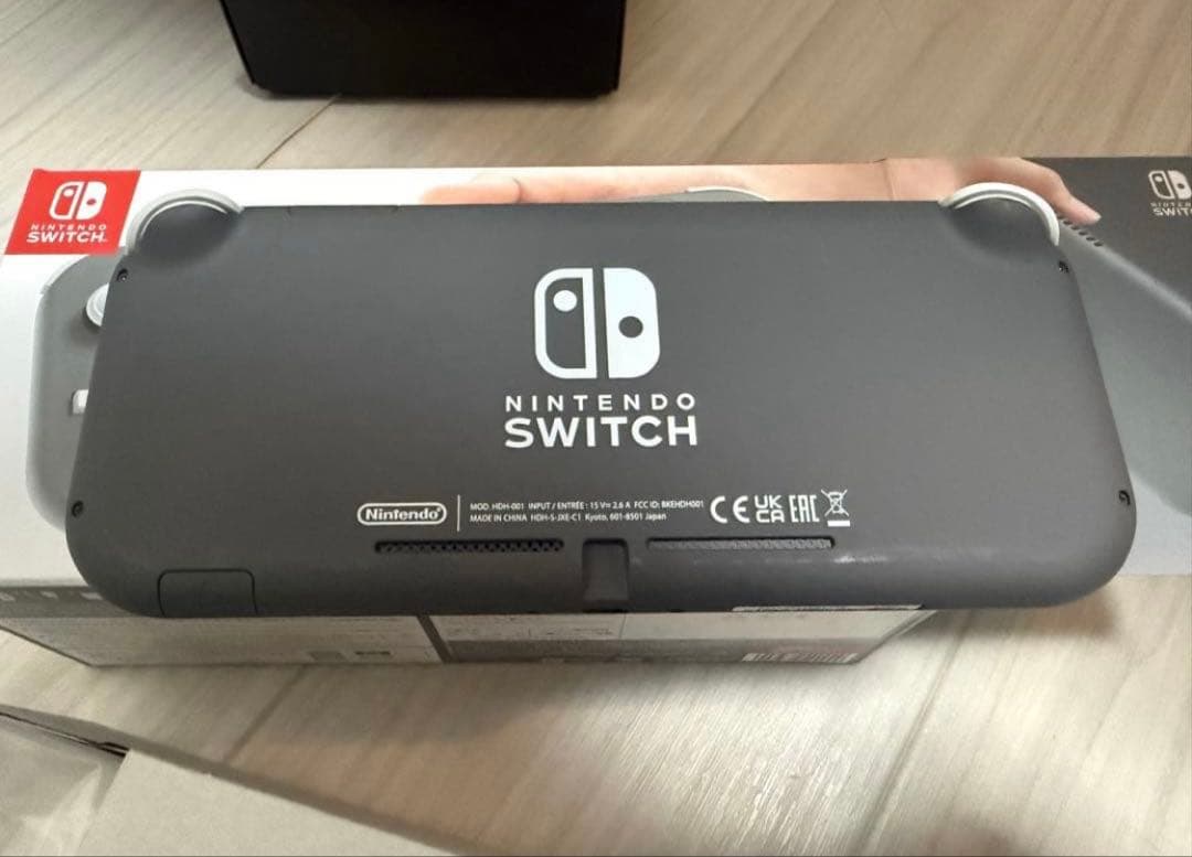 Nintendo Switch Lite グレー　ケース付き