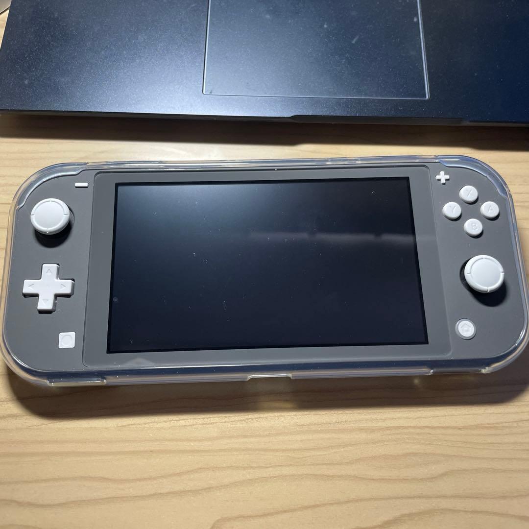 Nintendo Switch Lite グレー　ケース付き