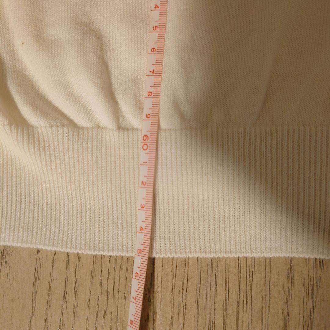 Fred Perry ホワイト ニットポロシャツ S