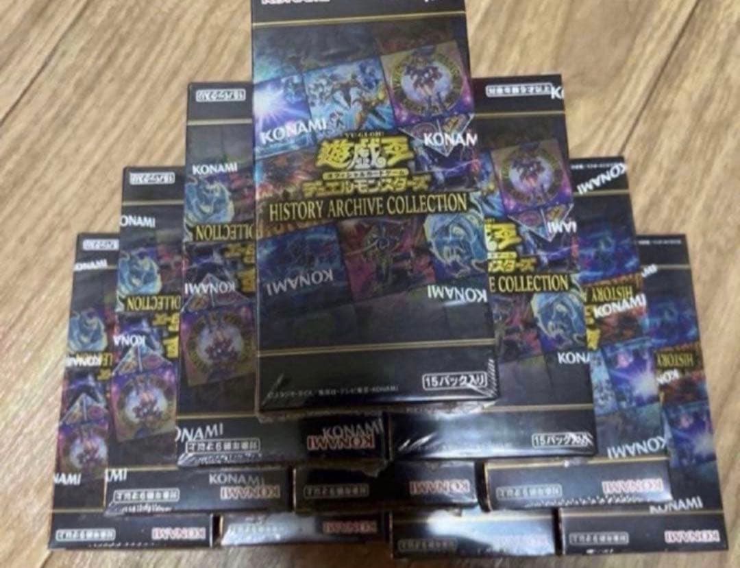 遊戯王 ヒストリーアーカイブコレクション10box シュリンク付き