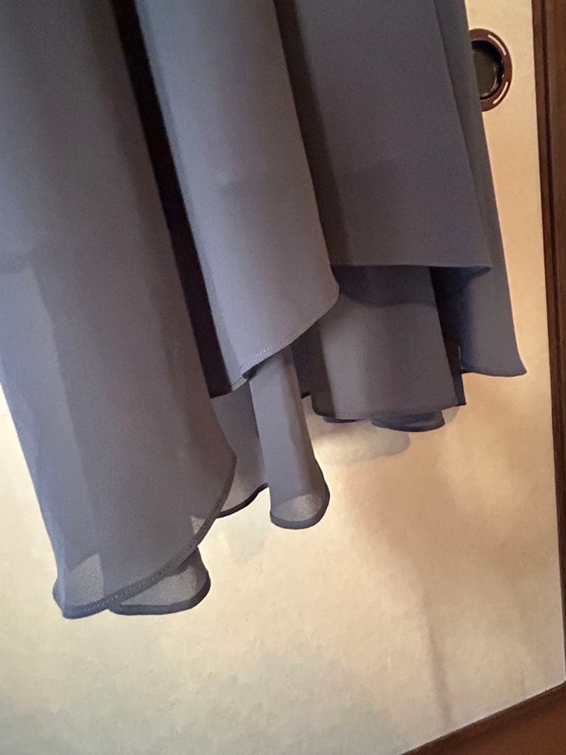 DorryDoll プチハイネックフレアレーススリーブフィッシュテールワンピース