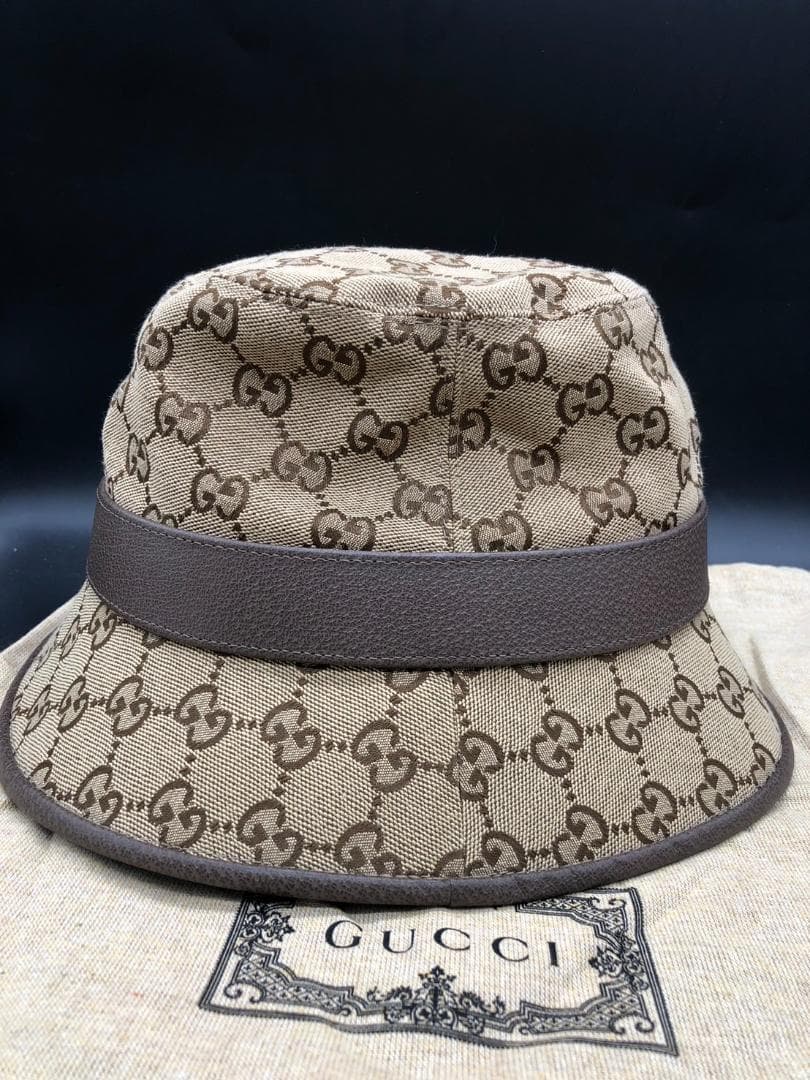 GUCCI グッチ GGキャンバス バケットハット A0000