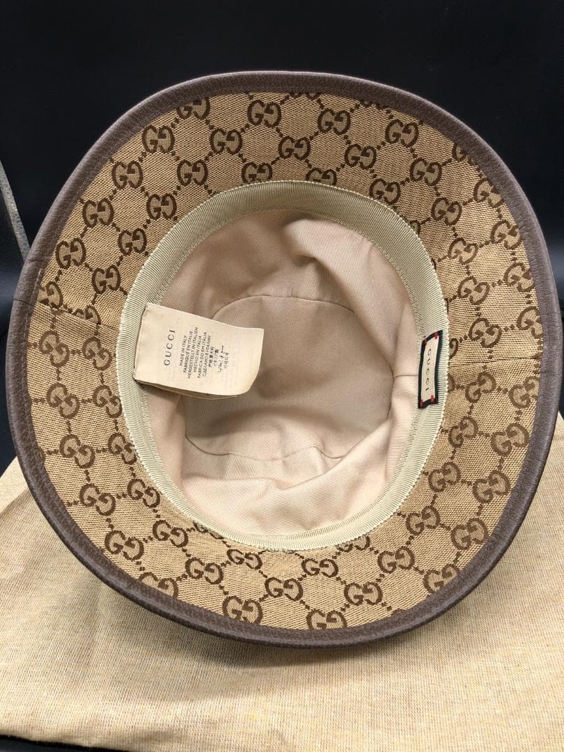 GUCCI グッチ GGキャンバス バケットハット A0000