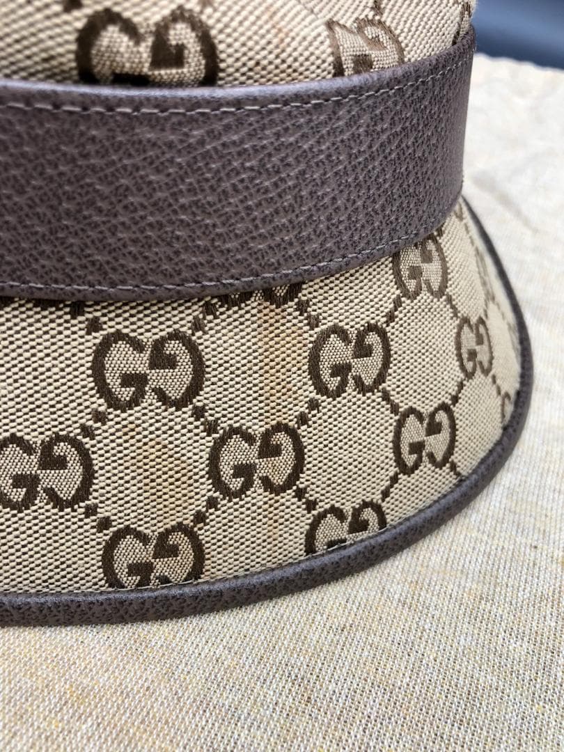 GUCCI グッチ GGキャンバス バケットハット A0000