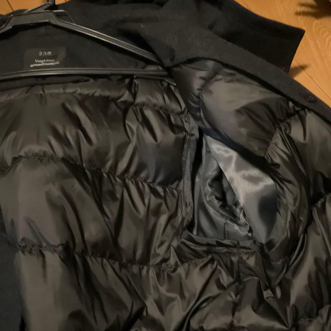 カシミア混ダウンライナー付きレディースコート　23区　44サイズ