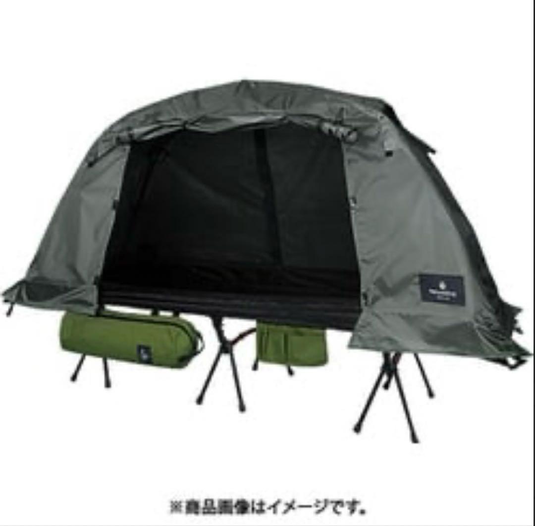 Naturaldrop Earthline　高床移動式タイニーテントコット