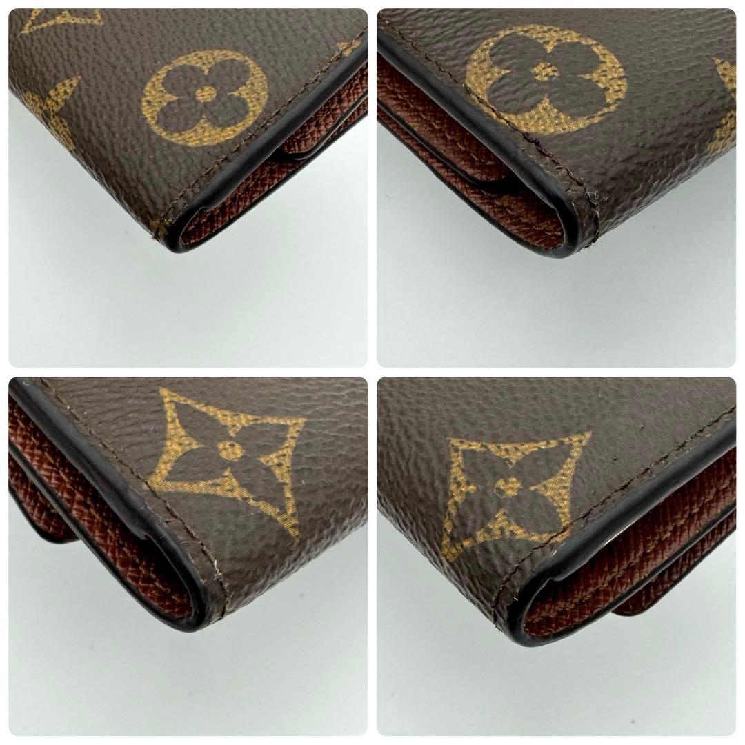 ルイヴィトン ミュルティクレ6 キーケース 6連 モノグラム ブラウン 茶 鍵
