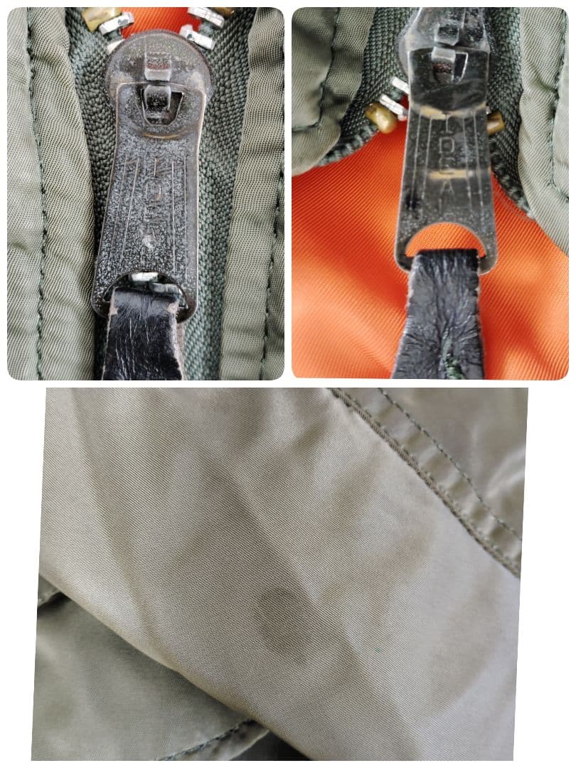 【USA製】アルファインダストリーズ　ma-1フライトジャケット　ideal L