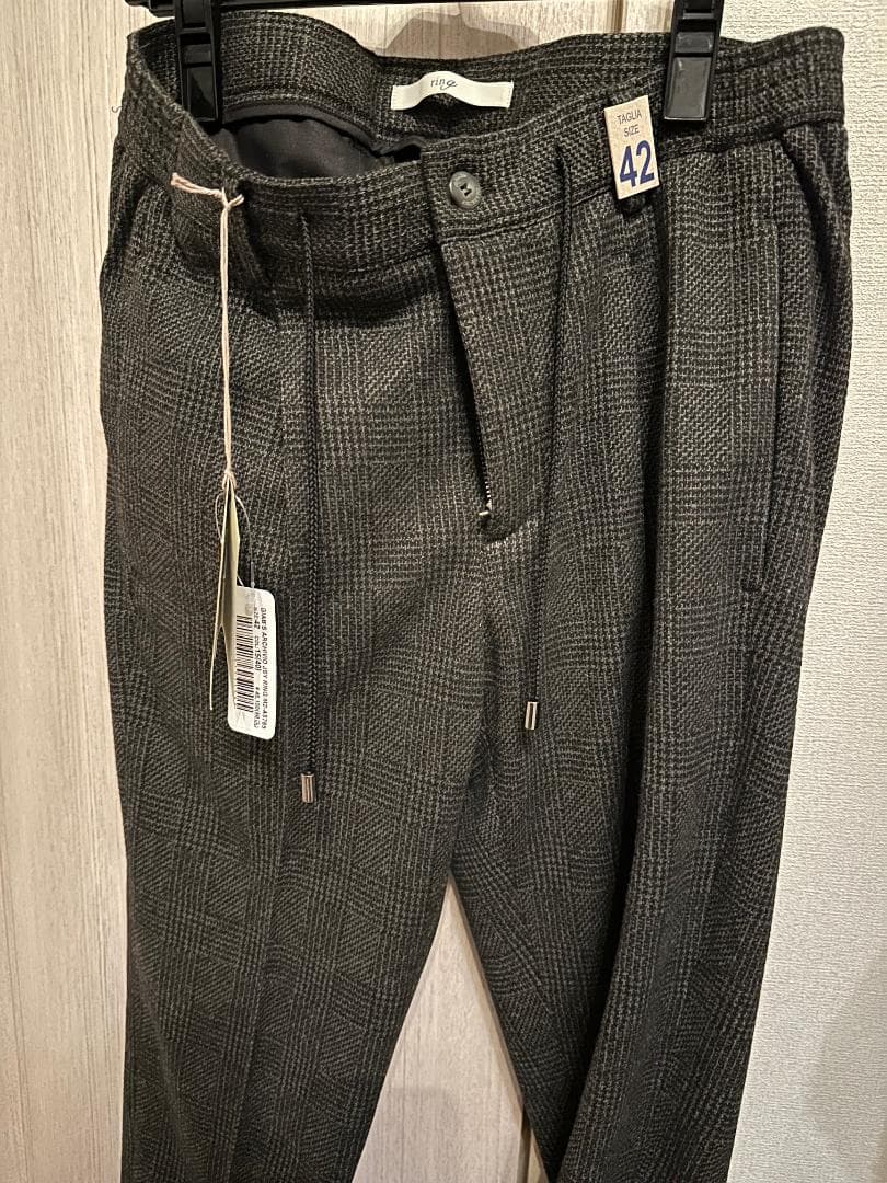 【新品タグ付き】giabsarchivio グレンプレイドジャージー サイズ42