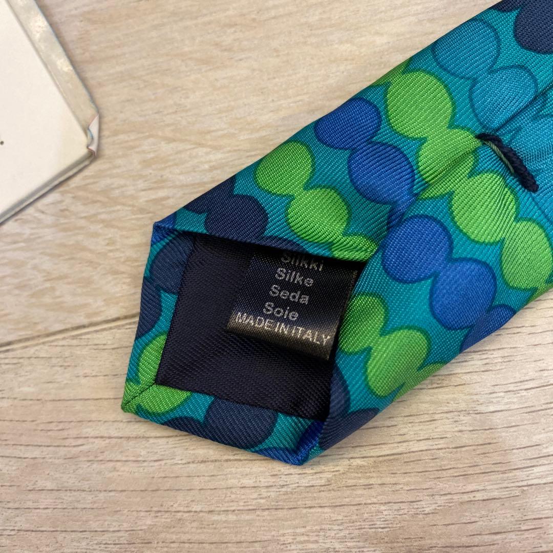 イタリア製 マリメッコ marimekko RASYMATTO ネクタイ