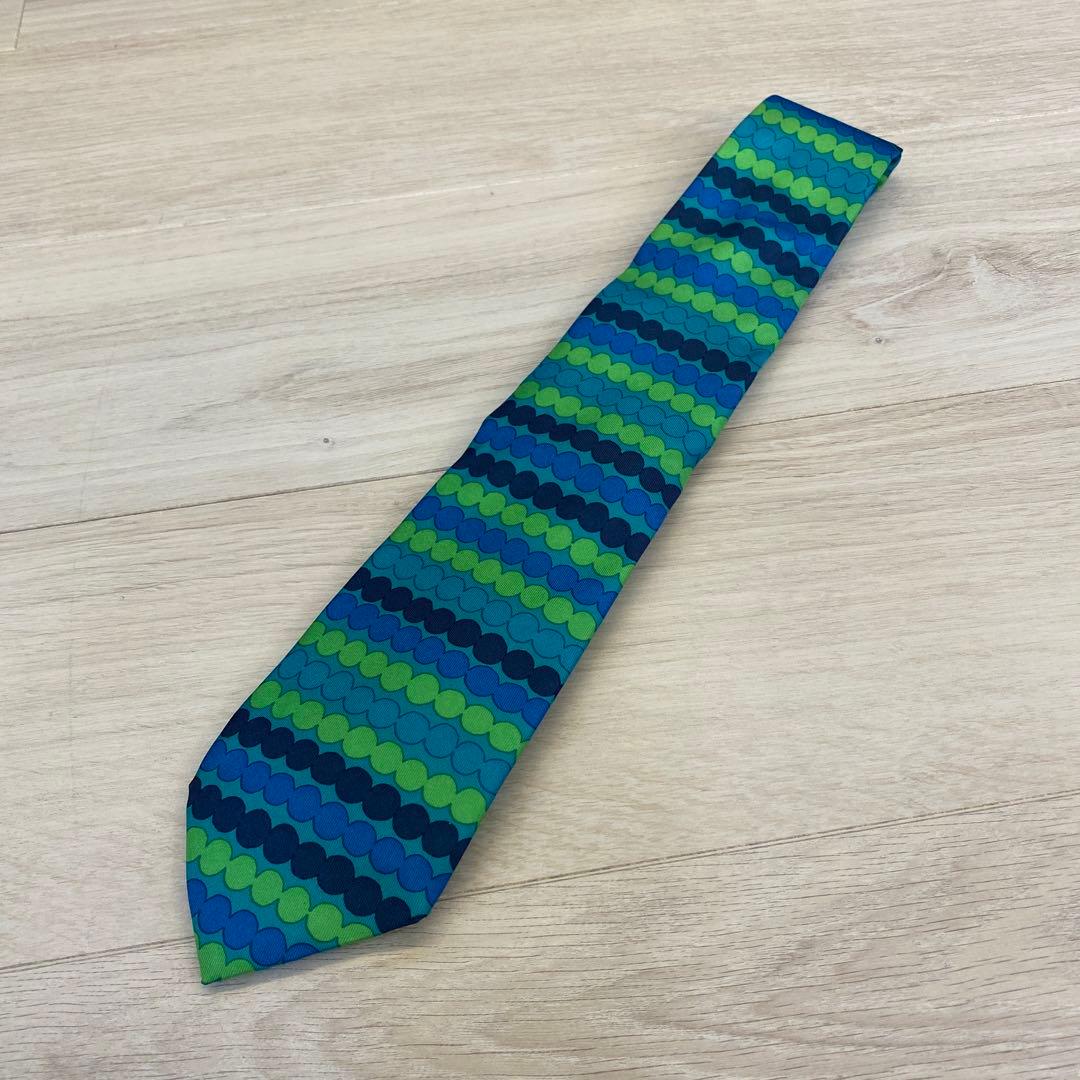 イタリア製 マリメッコ marimekko RASYMATTO ネクタイ
