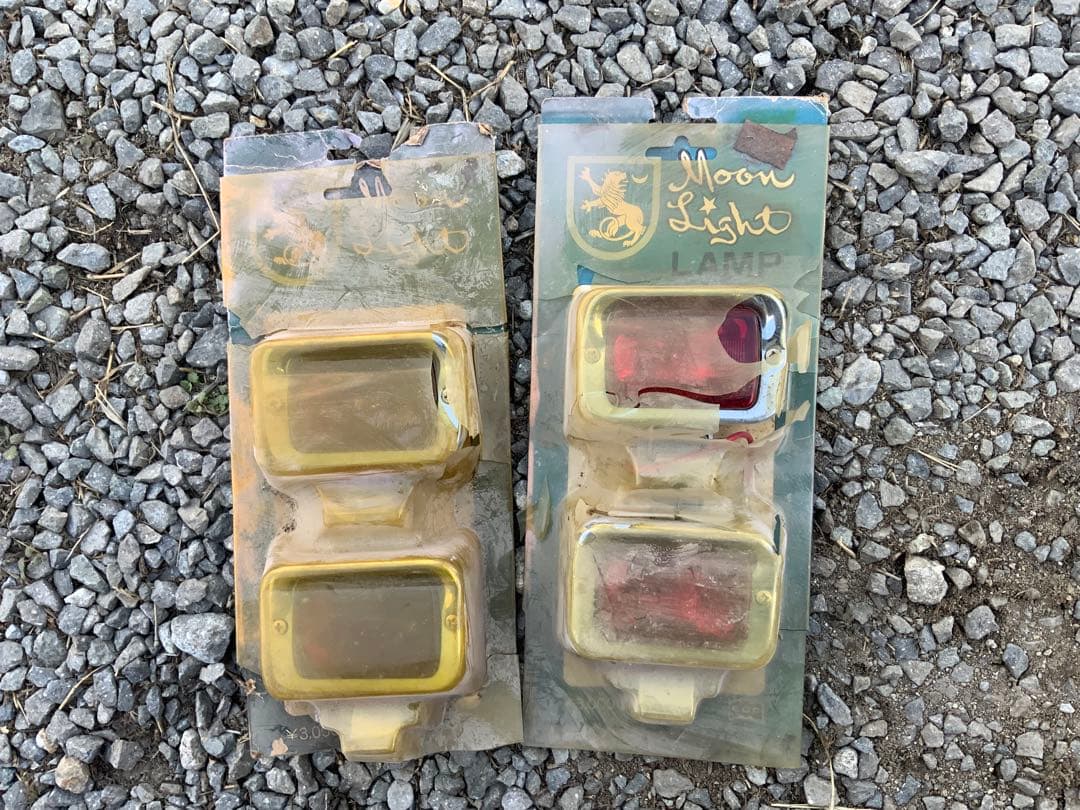 2個　moon light CGC製 ミニランプ ロングライト ムーンライト