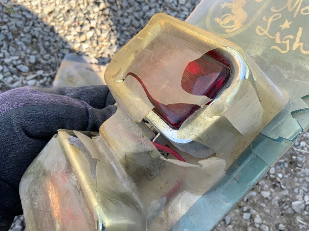 2個　moon light CGC製 ミニランプ ロングライト ムーンライト