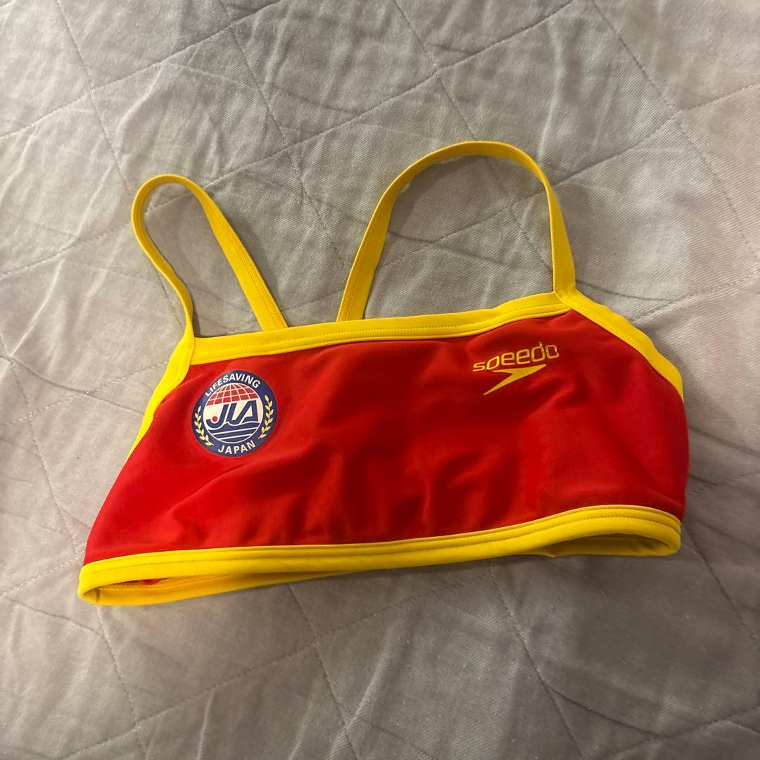 Speedo セパレート水着 レッド/イエロー