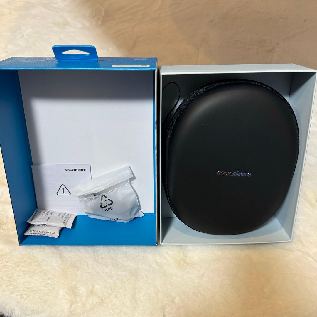 『未使用』 soundcore SPACE Q45 ワイヤレスヘッドホン 黒