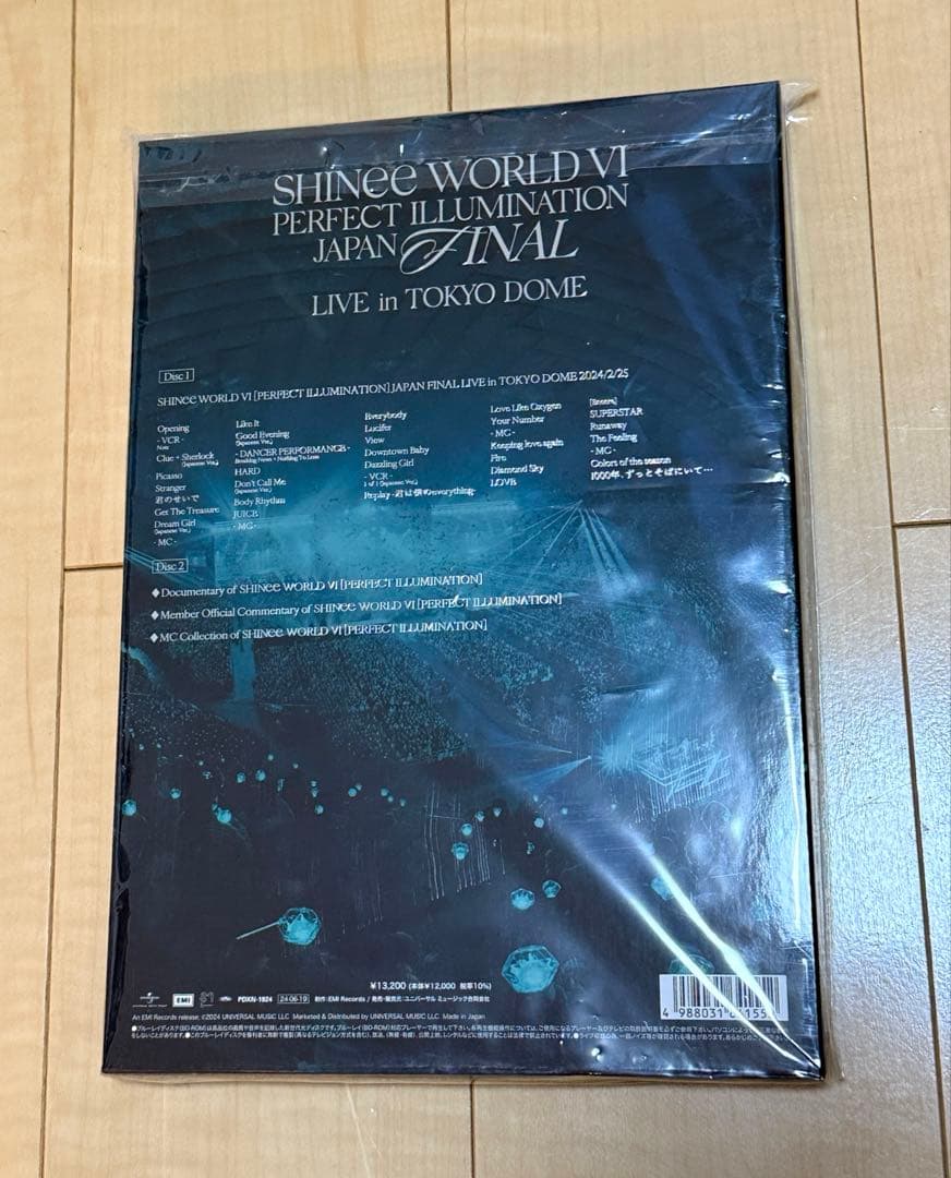 SHINee WORLD Ⅵ LIVE in TOKYO DOME DVD