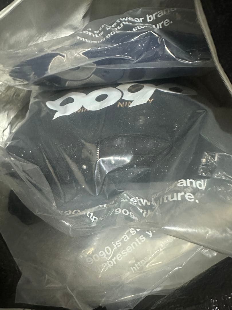 トップス 9090 girl Logo Glitter Zip Hoodie