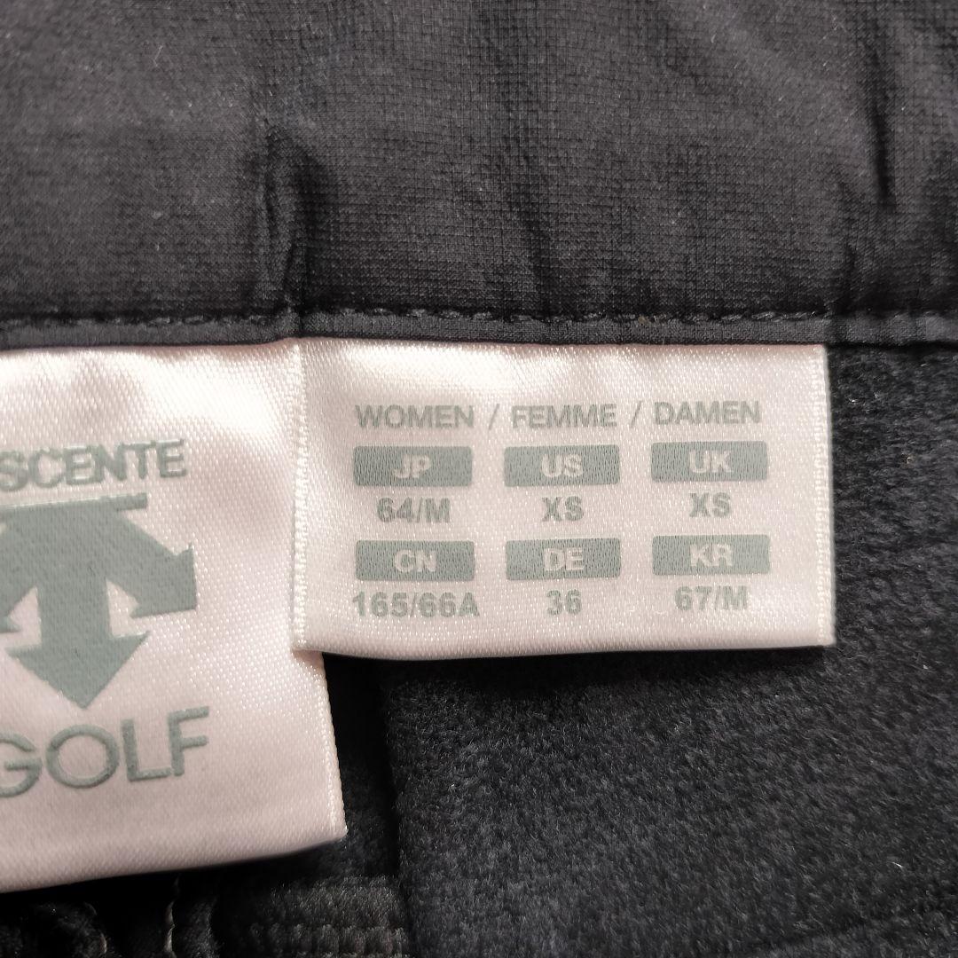 ダウンパンツ デサント PT ZERO ブラック ゴルフウエア ストレッチ