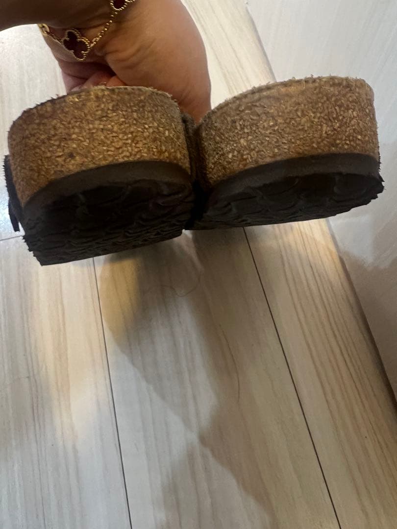 Birkenstock ダークブラウン クロッグサンダル 26cm