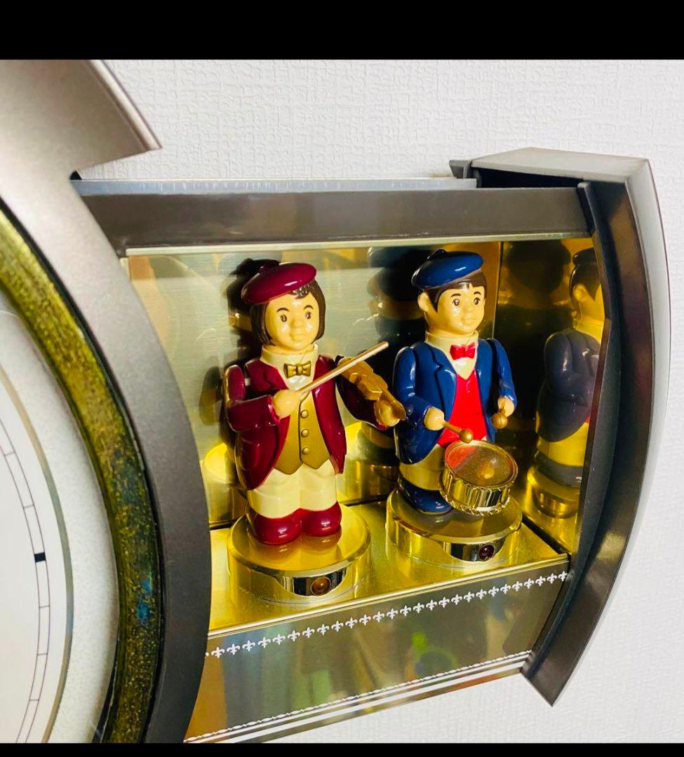 Small World  スモールワールド音楽隊　からくり時計　4MH638