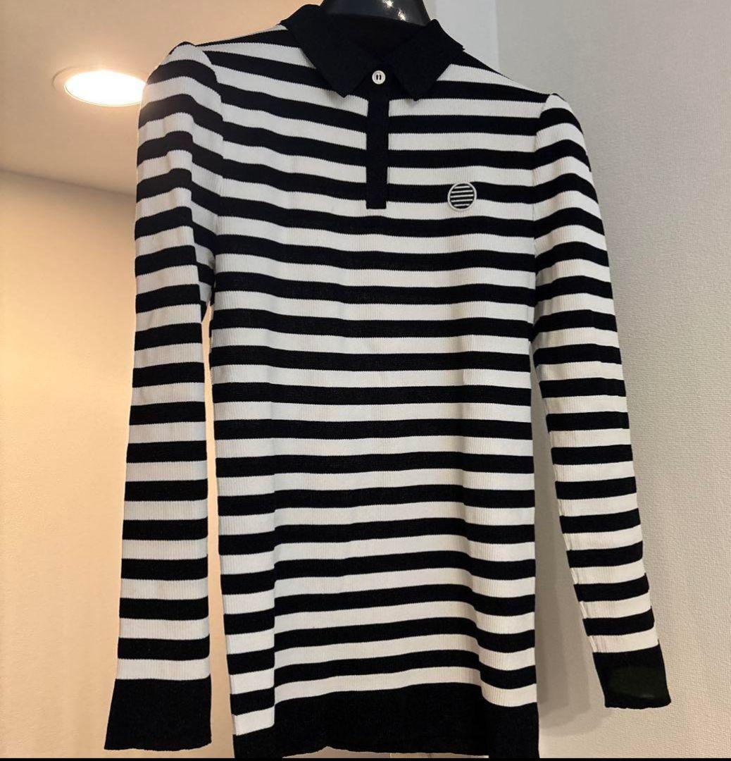 【限定SALE】BORDERS at BALCONY 長袖ポロシャツ