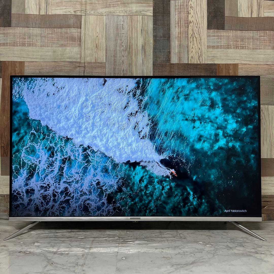 全国送料込❣️3年前購入ジョワイユ43型 4K液晶テレビ外付けHDD録画