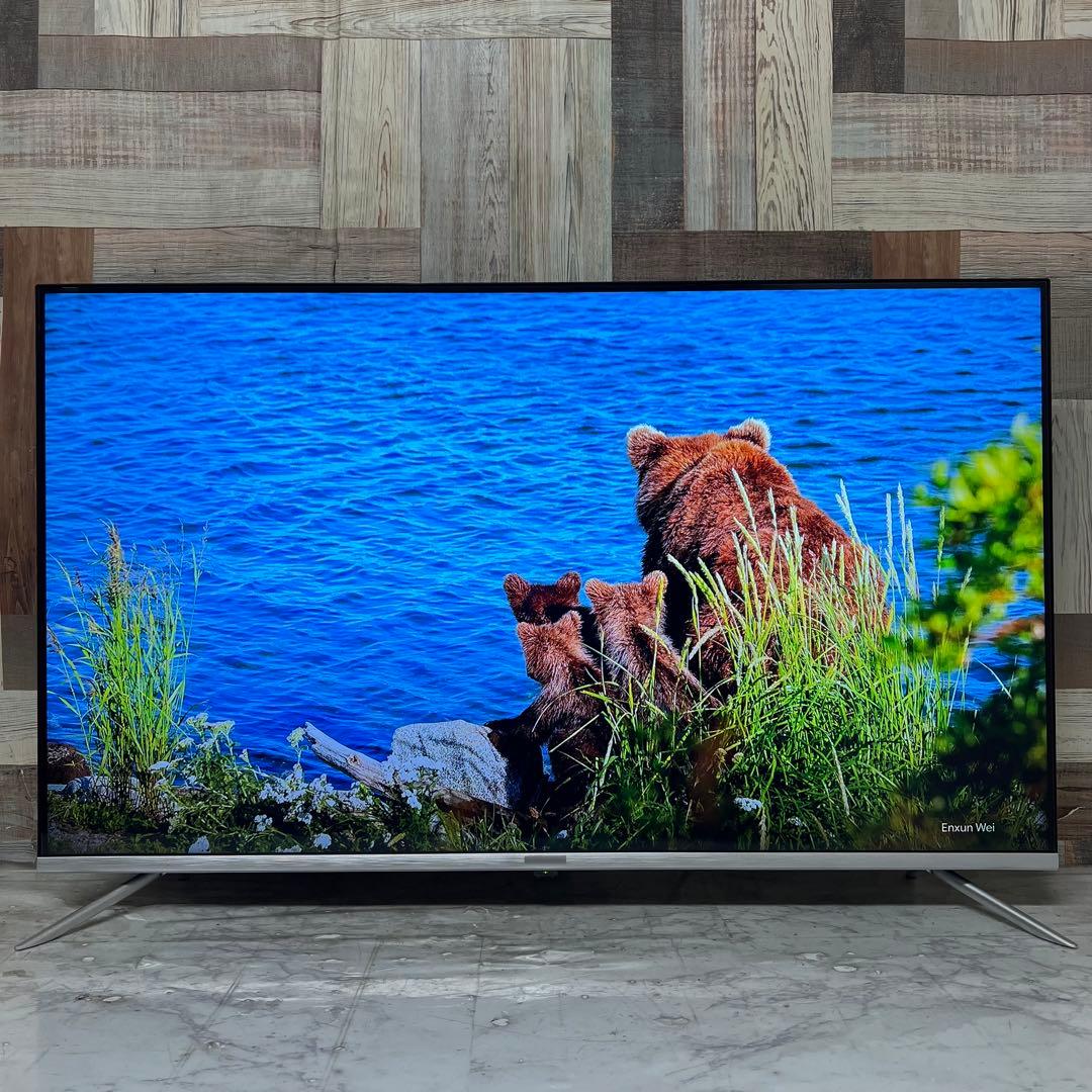 全国送料込❣️3年前購入ジョワイユ43型 4K液晶テレビ外付けHDD録画