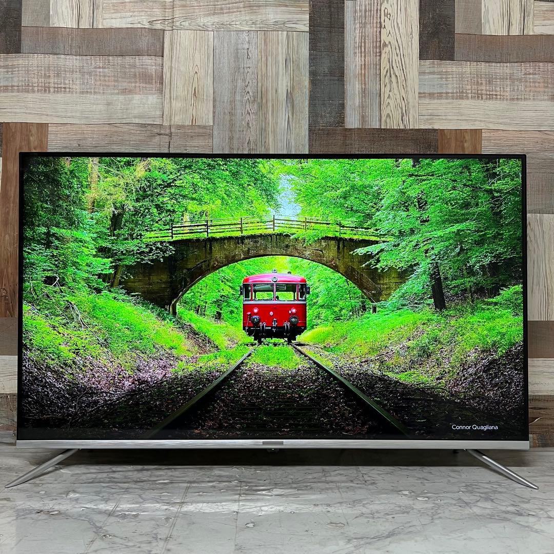 全国送料込❣️3年前購入ジョワイユ43型 4K液晶テレビ外付けHDD録画