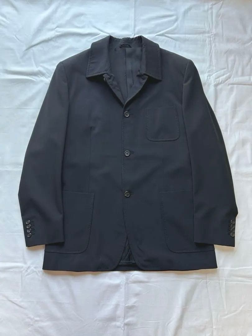 スーツ 1996aw prada jacket&slacks black(52)