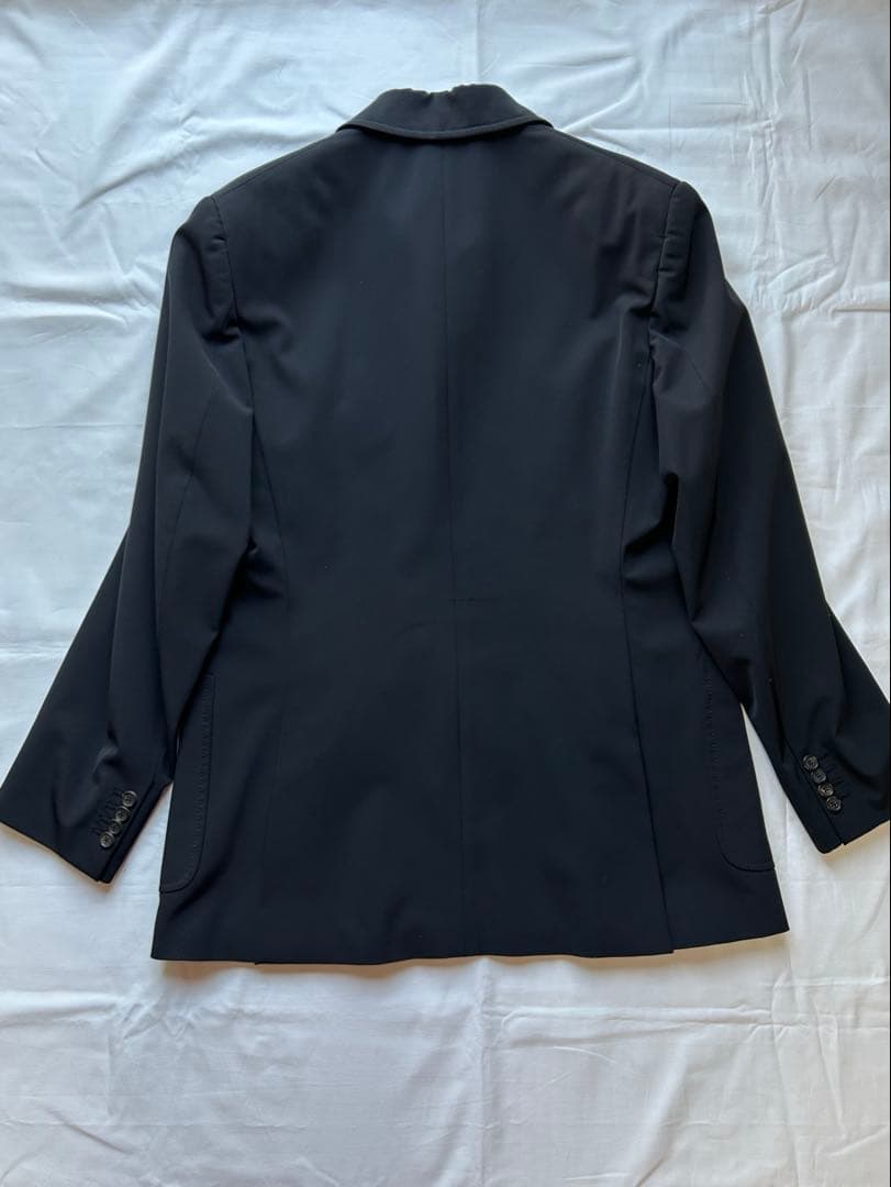 スーツ 1996aw prada jacket&slacks black(52)