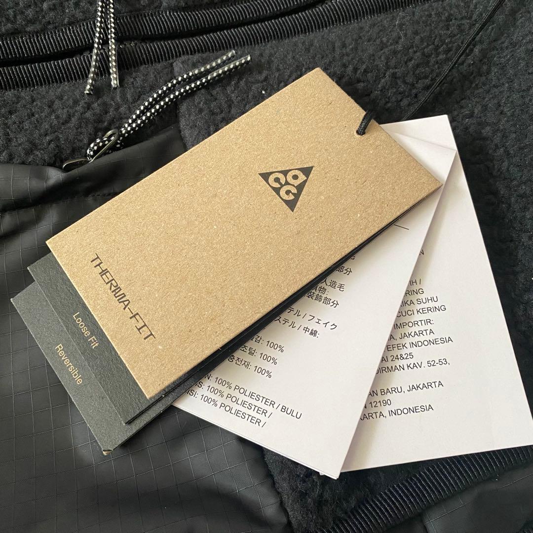 タグ付新品未使用✨ナイキ NIKE ACG リバーシブル ボア ナイロン ベスト