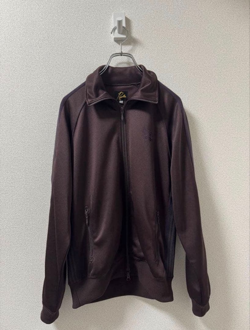 【正規品】Needles トラックジャケット 24AW ダークブラウン XS