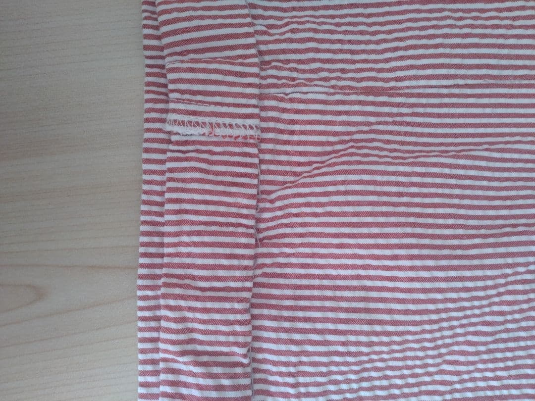 nest Robe it’sMe　サッカーストライプサロペット　赤