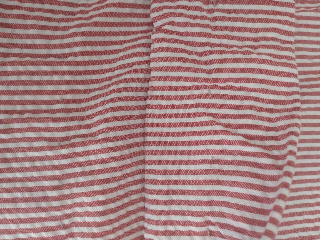 nest Robe it’sMe　サッカーストライプサロペット　赤