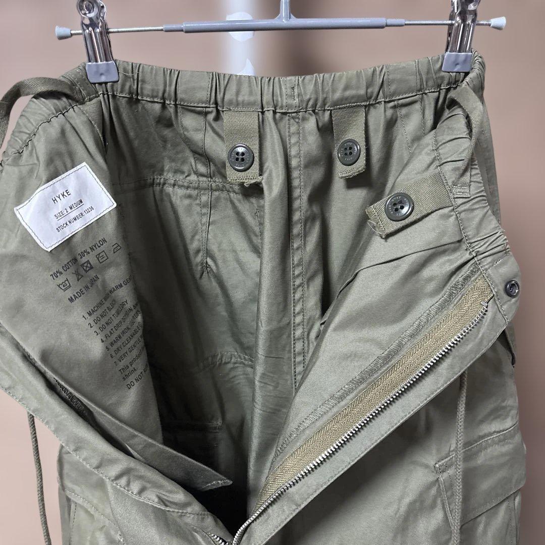 HYKE カーゴパンツ 02 M-51 TYPE SHELL PANTS